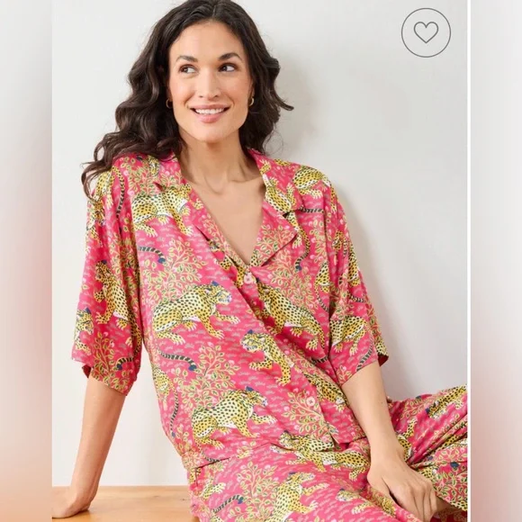 Printfresh Bagheera Satin Wildest Dreams PJ set - Picture 8 of 8